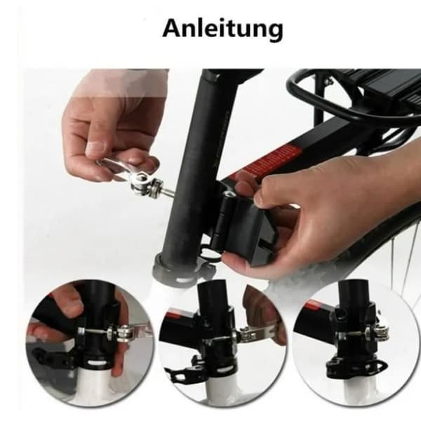 Yolistar Cykelhållare Bakre Universal MTB Bagagehållare Aluminium 50 kg Kapacitet Baksäte