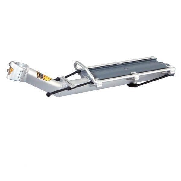 TOPEAK Rx Beamrack V-Type bagagehylla - Max belastning 7 kg - Aluminium - Grå