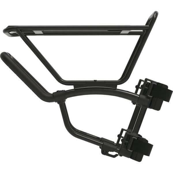 Topeak TetraRack M1 främre bagagehylla - svart - MTB - vuxen - män - snabb montering med kardborreband