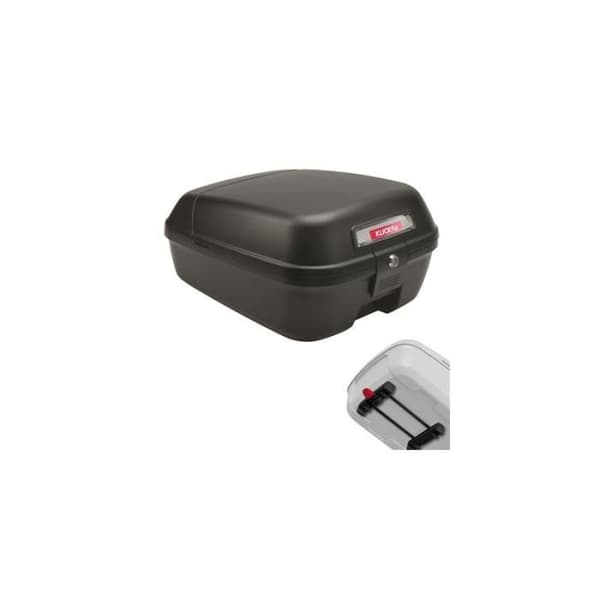Toppfodral KLICKfix City-Box UniKlip - BIKE FASHION - Svart - 34,5 x 44 x 23 cm - Avtagbart fäste