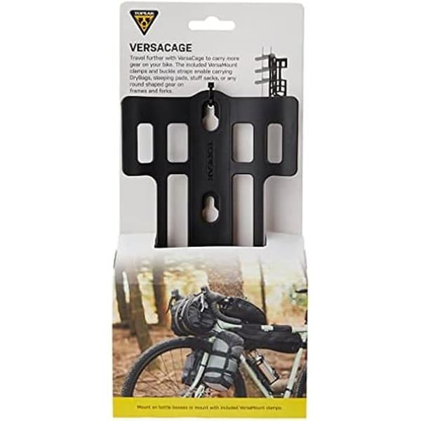 Pakethållare - TOPEAK - Versacage - Gaffel- och rammontering - Convinet för 26-29 tum