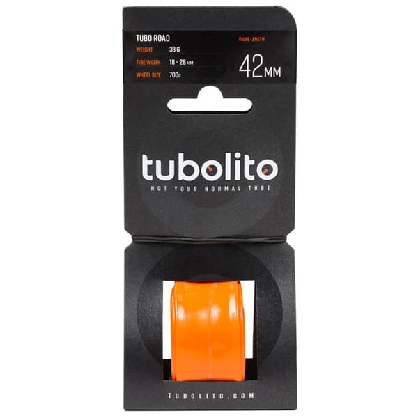 Tubolito Innerrör Tubo 42 Mm Orange 700 / 18-28