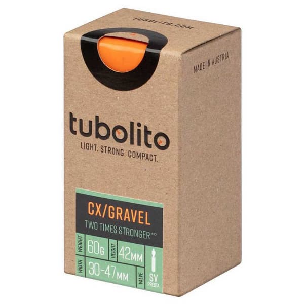 Tubolito Innerrör Cx/gravel All Presta 42 Mm Orange 700 / 30-47
