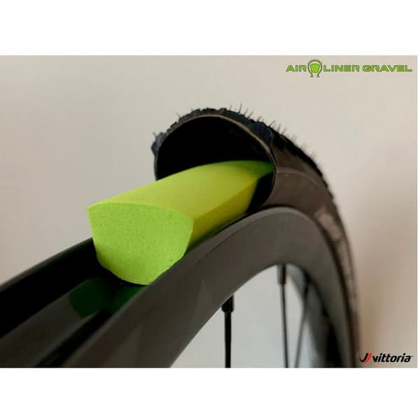 Vittoria Anti-punkteringsmousse Air-liner Tubeless Gravel Anti Flat Tire Insert Grönt 700 / 31-40