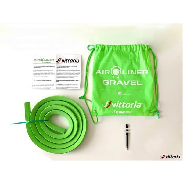 Vittoria Anti-punkteringsmousse Air-liner Tubeless Gravel Anti Flat Tire Insert Grönt 700 / 31-40