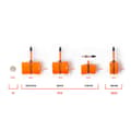 Miniatyrbild 2 av 8: Tubolito Innerrör Tubo Plus Orange 27.5´´ / 2.50-3.00