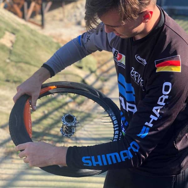 Tubolito Innerrör Bmx Presta 42 Mm Svart 22-24´´ / 1.50-2.50