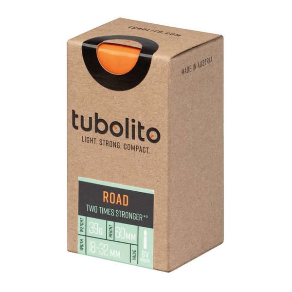 Tubolito Inderrør Tubo-road Sv 60 Orange 700 / 18-32 mm