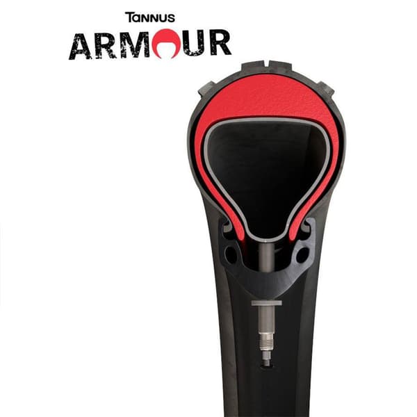 Tannus Antipinchazos-vaahto Armour 3 In 1 Protection Punainen 29´´ / 1.95-2.50