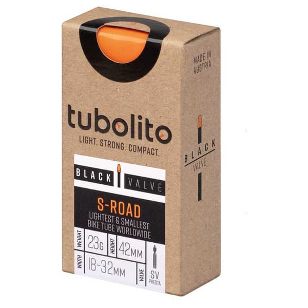 Tubolito Innerrör S-road Presta 42 Mm Orange 700 / 18-32