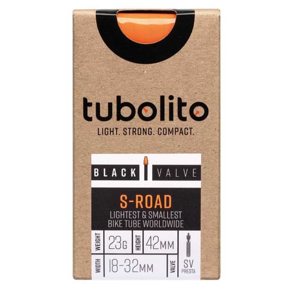 Tubolito Innerrör S-road Presta 42 Mm Orange 700 / 18-32