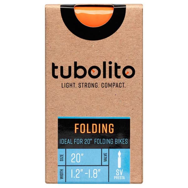 Tubolito Innerrör Tubo-folding Presta 42 Mm Orange 20´´ / 1.2-1.8