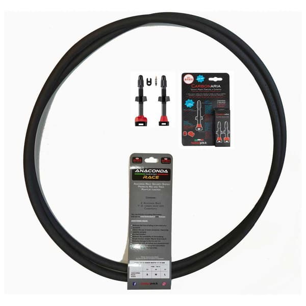 Pnk Anti-punkteringsmousse Race/gravel 2 Enheter Med Ventiler 45 Mm Svart 700 / 32