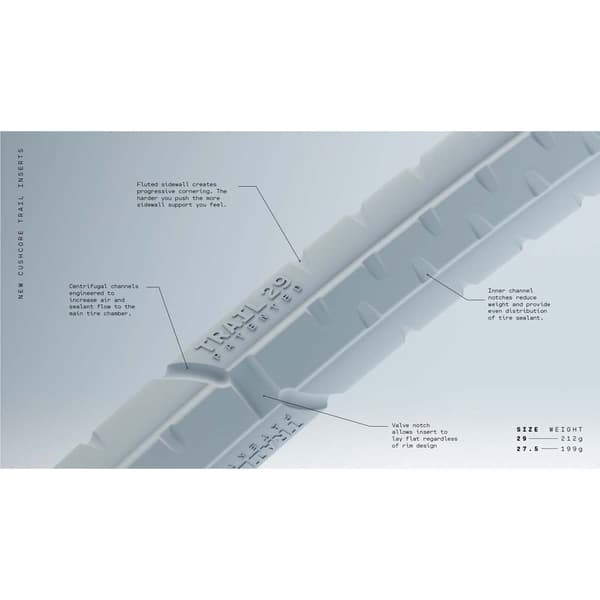 Cushcore Anti-punkterings Mousse Insert Trail Grøn 29´´ / 2.1-2.6