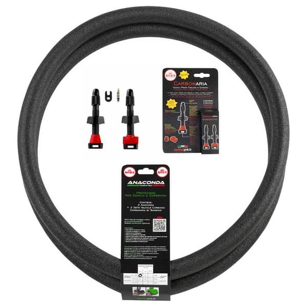Pnk Anti-punkteringsmousse Gravel 30 Mm 2 Enheter Med Ventiler Svart 650B / 32-45