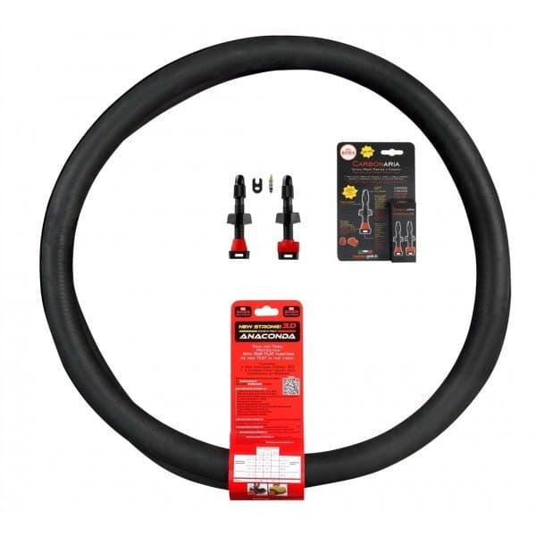 Anaconda Anti-punkteringsmousse 3.0 Run Flat 29´´ S-m 45 Mm 2 Enheter Med 2 Carbonaria Ventiler Silver