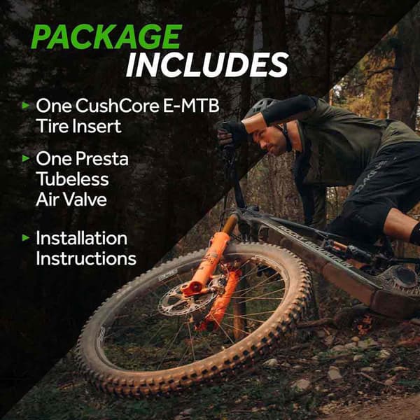 Cushcore Antipinchazos-vaahto E-mtb Keltainen 29´´ / 2.3´´-2.8´´