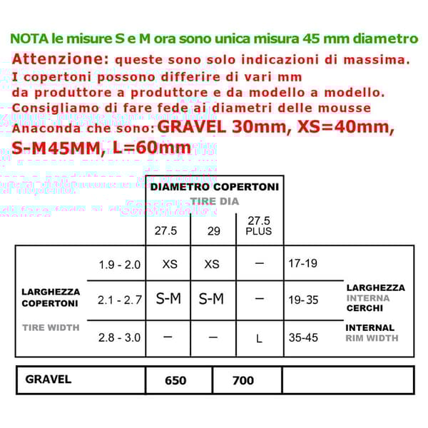 Anaconda Rengas 27.5´´ S-m 2.1-2.7 Vanteet 19-35 Mm Punktion Esto Mousse 2 Yksiköitä Kanssa 2 Carbonaria Venttiilit Hopeinen