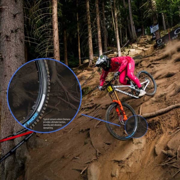 Tubolight Diamana 27.5´´ Xhd/27.5´´ Xhd Punkteringsskyddande Skum 2 Enheter Blå 27.5´´/27.5´´