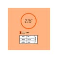 Miniatyrbild 5 av 10: Tubolito Mtb Psens Innerslang Orange 27.5´´ / 1.80-2.50
