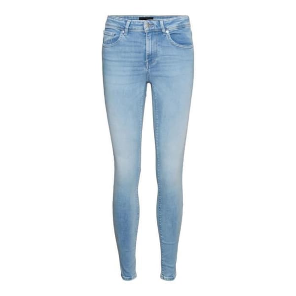 Vero Moda Vmlux Ri371 Ga damjeans - ljus denimblå - XSx32
