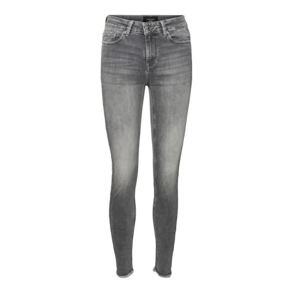 Vero Moda vmpeach 2100 skinny jeans för kvinnor - mellangrå denim - Sx32