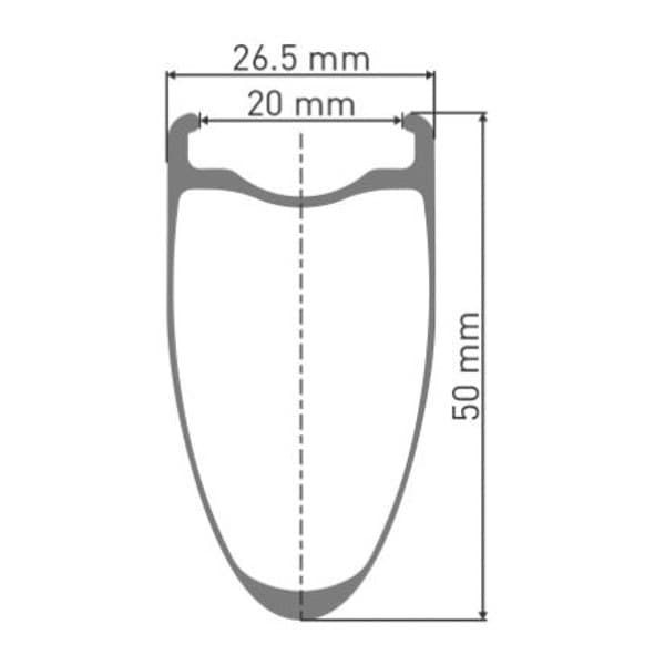 Dt Swiss Väg Bakhjul Arc 1100 Dicut 50 Cl Disc Tubeless Svart 12 x 142 mm / Shimano/Sram HG