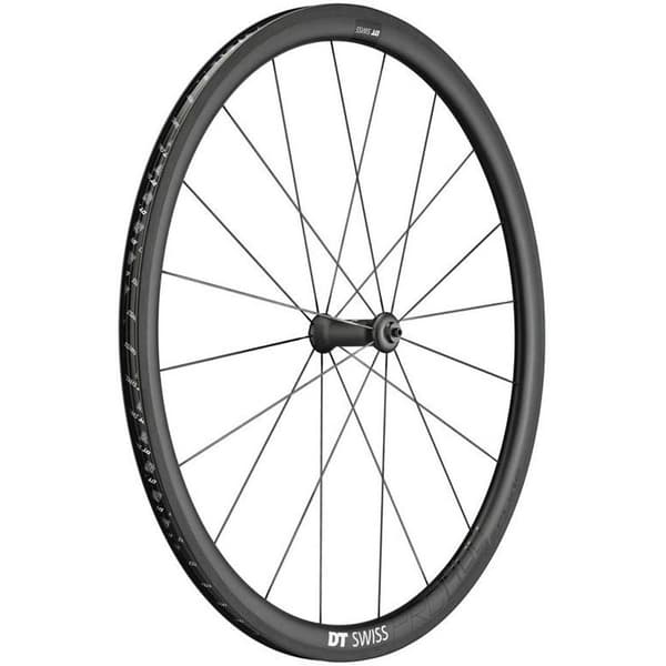 Dt Swiss Tubeless Road Forhjul Prc 1400 Spline 35 Sort 9 x 100 mm