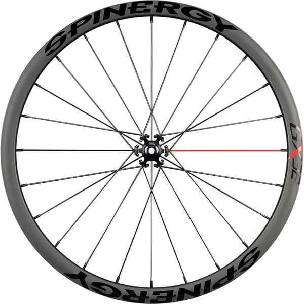 Spinergy Grus Forhjul Gxx 700c Cl Disc Tubeless Sort 12 x 100 mm