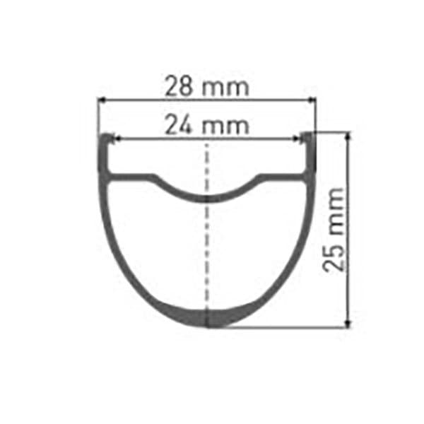 Dt Swiss Road Etupyörä Hg 1800 Spline 24 Cl Disc Tubeless Musta 12 x 100 mm