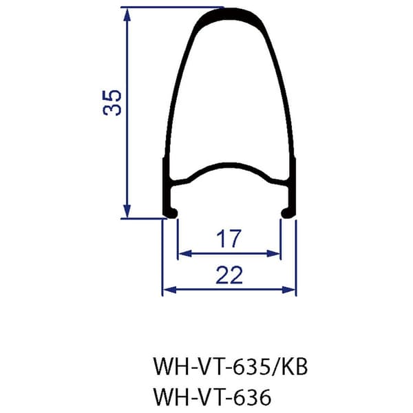 Vision Vejhjulsæt Trimax 35 Disc Tubeless Sort 9 x 100 / 10 x 130 mm / Shimano/Sram HG