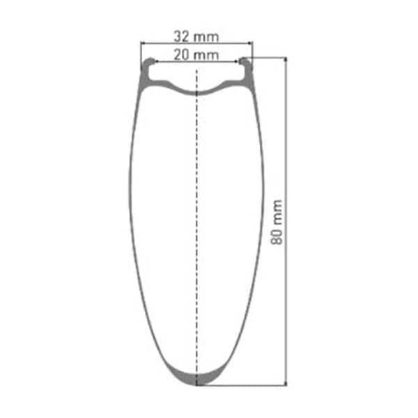 Dt Swiss Väg Framhjul Arc 1400 Dicut 80 Cl Disc Tubeless Svart 12 x 100 mm