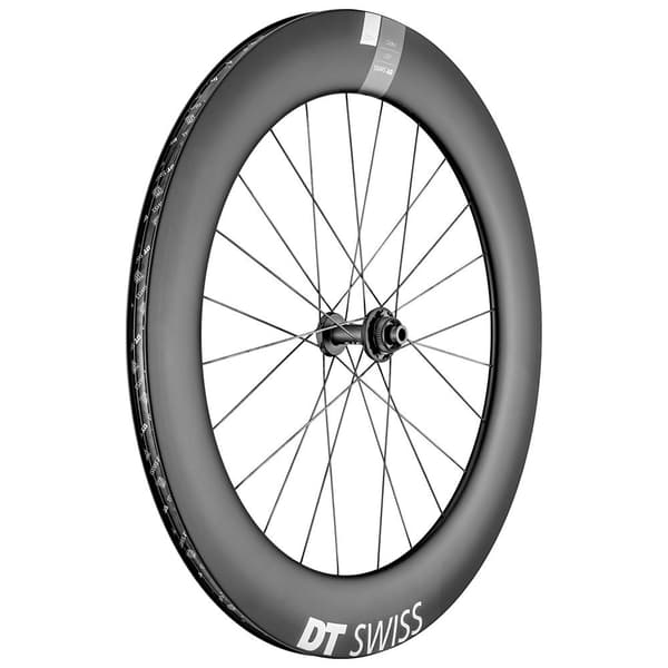 Dt Swiss Forhjul Road Arc 1400 Dicut 80 Cl Disc Tubeless Sort 12 x 100 mm