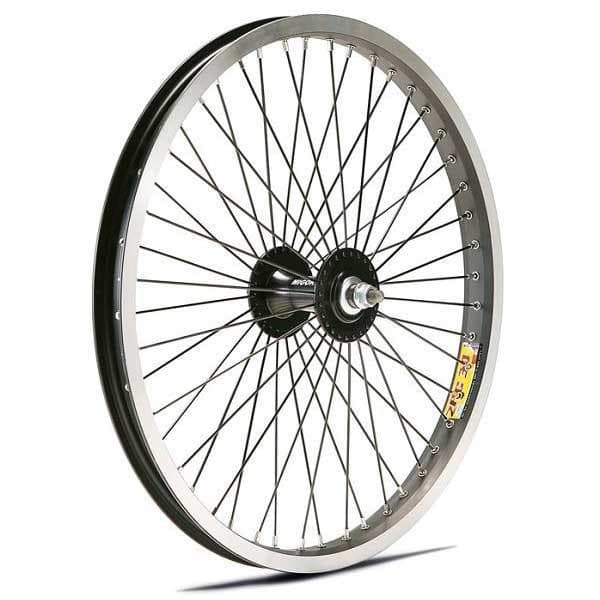 Gurpil Forhjul Zac 30 48t Bmx 20´´ Sort 14 x 100 mm