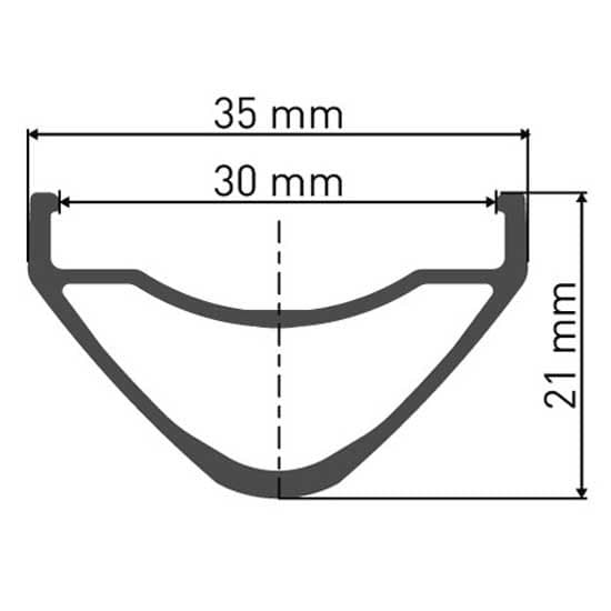 Dt Swiss Hx 1700 Spline 30 29´´ 6b Disc Tubeless Edessä Pyörä Hopeinen 15 x 110 mm