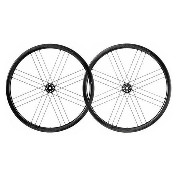 Campagnolo Vejhjulsæt Bora Wto 33 2 Way Fit Dark Label Disc Tubeless Sort 9 x 100 / 10 x 130 mm / Shimano/Sram HG