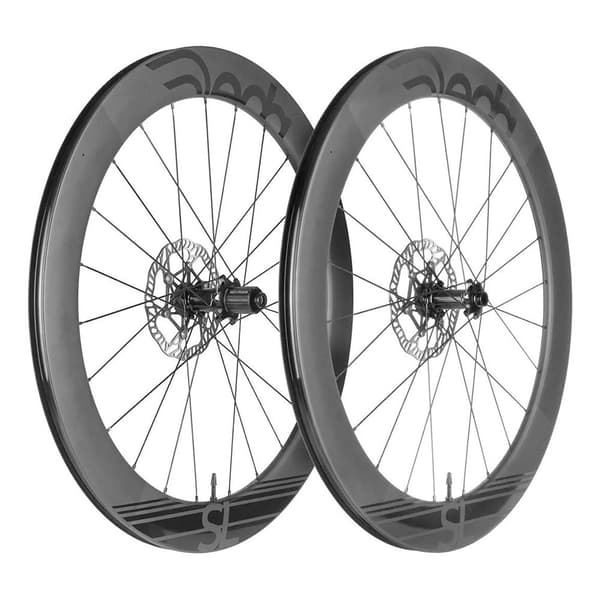 Deda Väg Hjul Uppsättning Sl6 Db Carbon Tubeless Silver 12 x 100 / 12 x 142 mm / Shimano/Sram HG