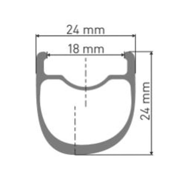 Dt Swiss Väg Bakhjul Prc 1100 Dicut 24 Cl Disc Tubeless Svart 12 x 142 mm / Shimano/Sram HG