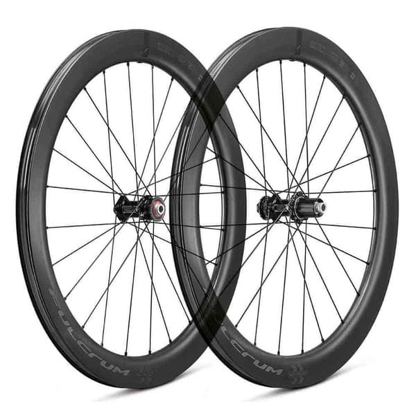 Fulcrum Väg Hjul Uppsättning Wind 57 Db 2wf C23 Disc Tubeless Silver 12 x 100 / 12 x 142 mm / Shimano/Sram HG