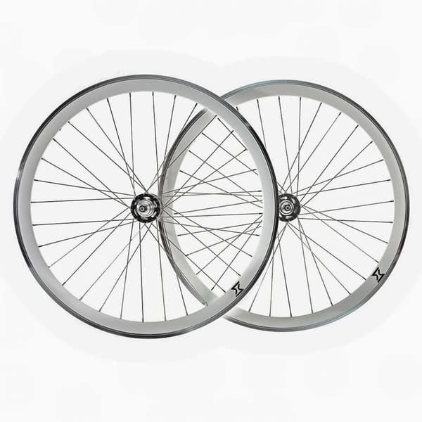 Sxt Sxt18 Single Speed/fixie 40 28´´ 700c Hjulpar Silver