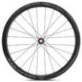 Miniatyrbild 5 av 7: Fulcrum Wind 42 Db Disc Tubeless Landsvägshjulset Silver 12 x 100 / 12 x 142 mm / Campagnolo