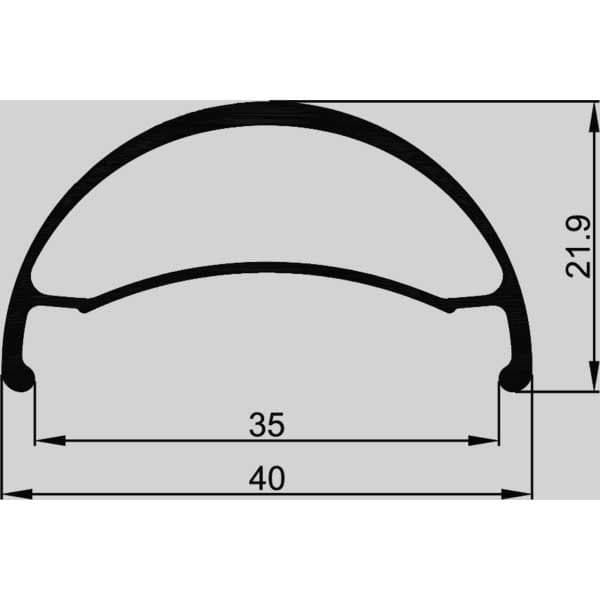 Gtr Sl35 29´´ Cl Disc Tubeless Mtb Forhjul Søvfarvet 15 x 110 mm