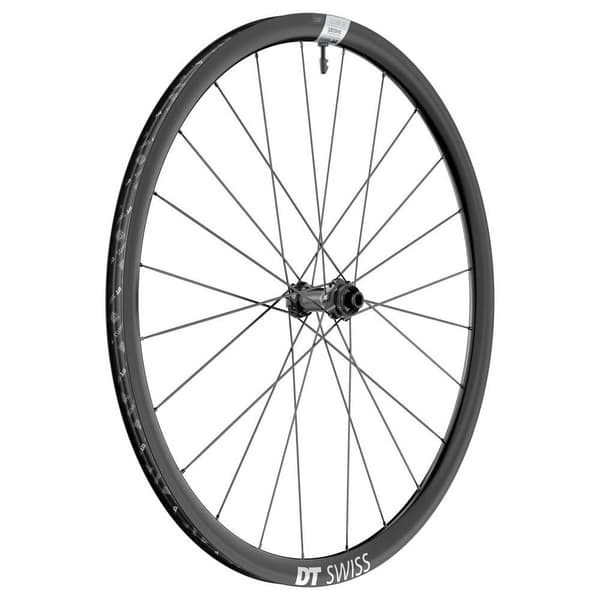 Dt Swiss E 1800 Spline Disc Cl Tubeless Presta 26-35mm Maantiepyörän Etupyörä Hopeinen 12 x 100 mm