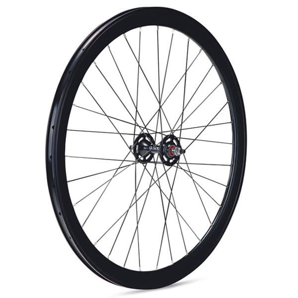 Gurpil Fixed G42 Disc Tubular Forhjul Sort 9 x 100 mm