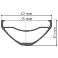 Miniatyrbillede 2 af 2: Dt Swiss H 1900 Spline 35 27.5´´ 6b Disc Tubeless Mtb Baghjul Søvfarvet 12 x 148 mm / Shimano Micro Spline