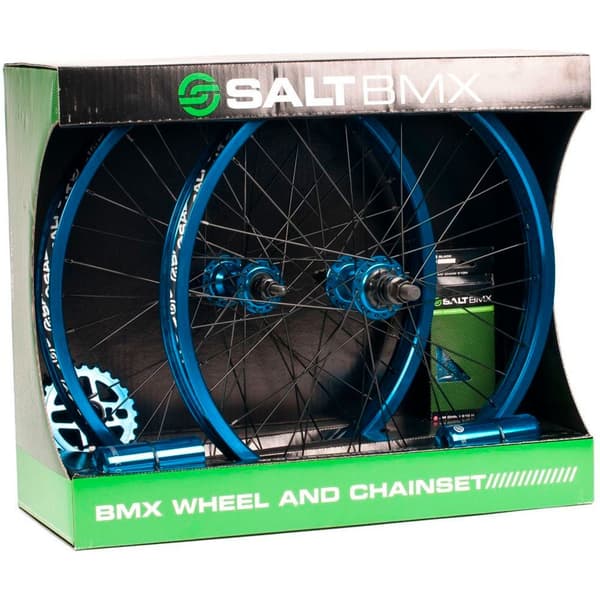 Saltbmx Valon Bmx Hjulsæt Søvfarvet 9.5 x 100 / 14 x 110 mm / 1s
