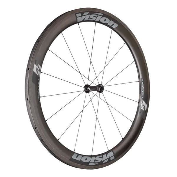 Vision Metron 55 Sl Tubeless Maantiepyörän Pyöräsarja Musta 9 x 100 / 9 x 130 mm / Shimano/Sram HG