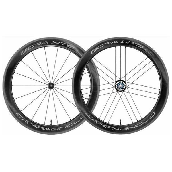 Campagnolo Bora Wto 60 2-way Fit Carbon Maantiepyörän Pyöräsarja Musta 9 x 100 / 9 x 130 mm / Shimano/Sram HG