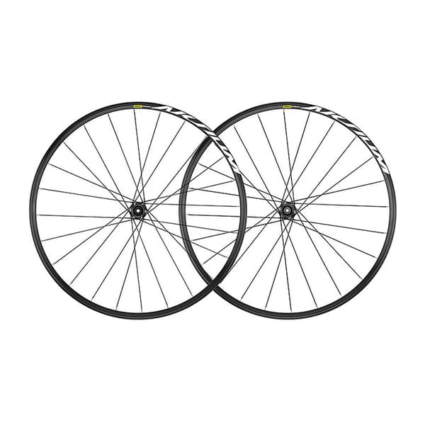 Mavic Aksium Disc Landevejs Hjulsæt Sort 12 x 100 / 12 x 142 mm / Shimano/Sram HG