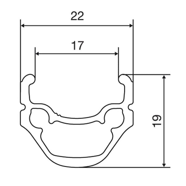 Mavic Crossride Ub 26´´ Qr Mtb Forhjul Sort 9 x 100 mm